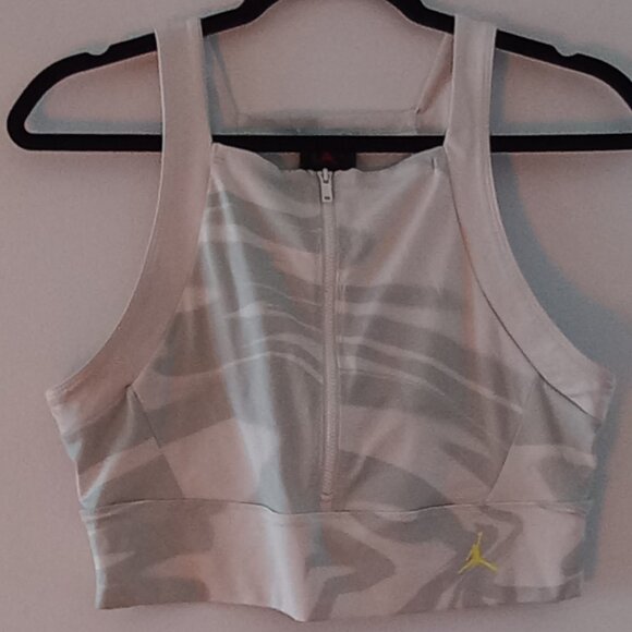 NIKE JORDAN zip front sports bra - Picture 1 of 9